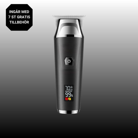 TrimSafe Pro™️ - LCD skärm - Elektrisk Trimmer