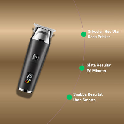 TrimSafe Pro - LCD - Elektrisk Hårklippare